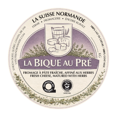Étiquette - Bique au Pré